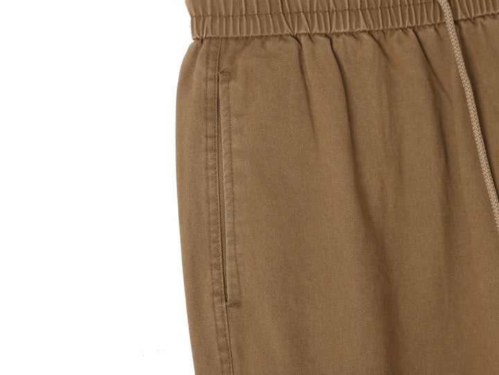 Vintage Drawstring Elastic Waist Printed Men's Casual Pants