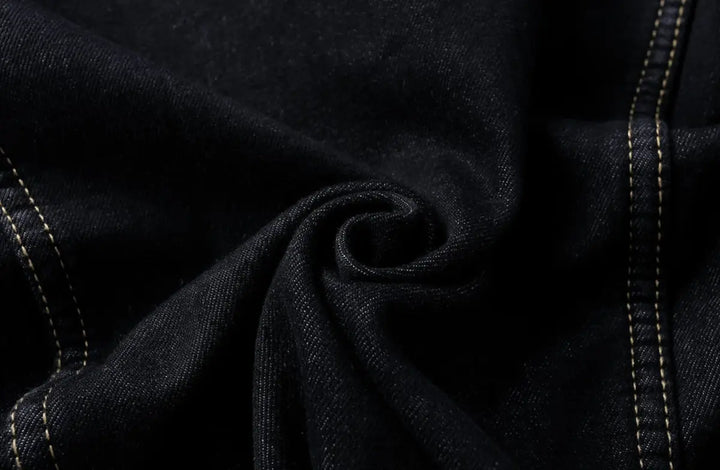 Men's Fleece Warm Denim Jacket