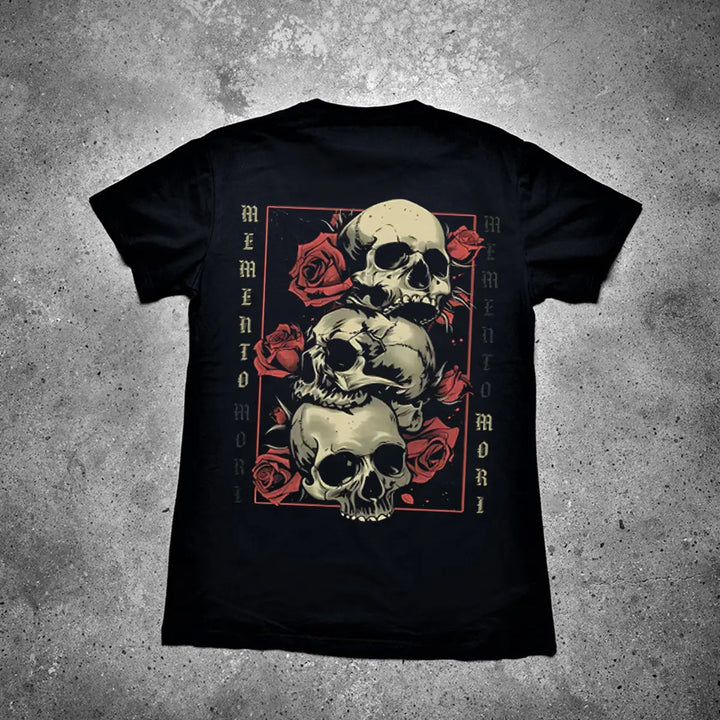 Memento Mori Printed Men's T-shirt