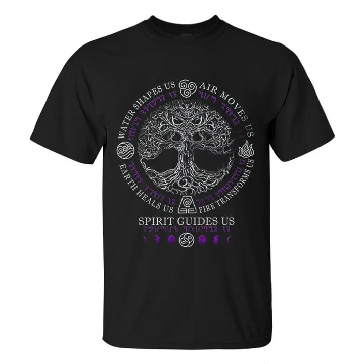 Viking Spirit Guides Us Printed Men's T-shirt