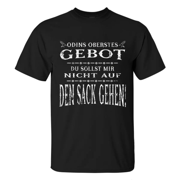 Viking Odins Oberstes Gebot Printed Men's T-shirt