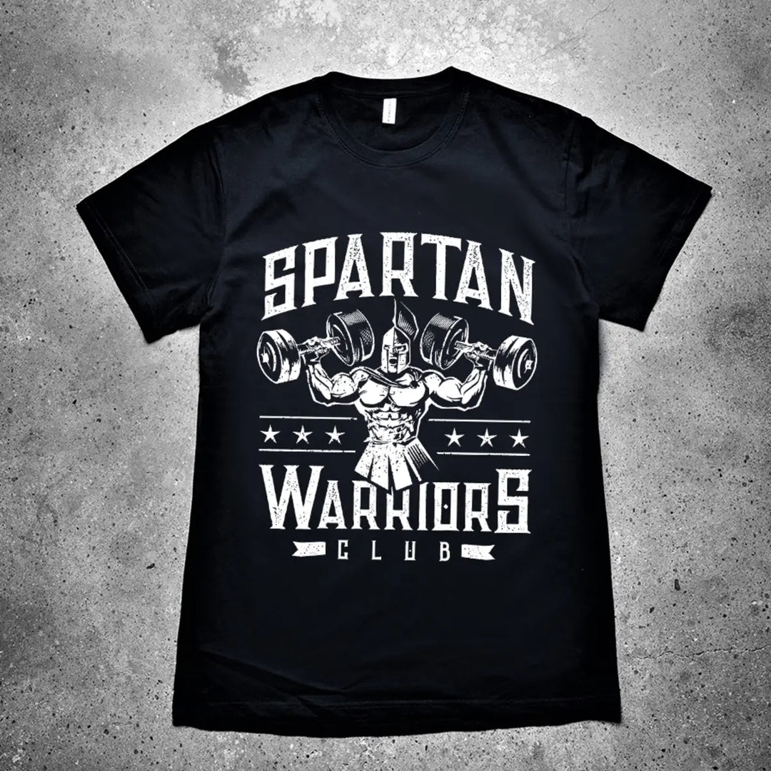 Spartan Warriors Club Printed Men's T-shirt