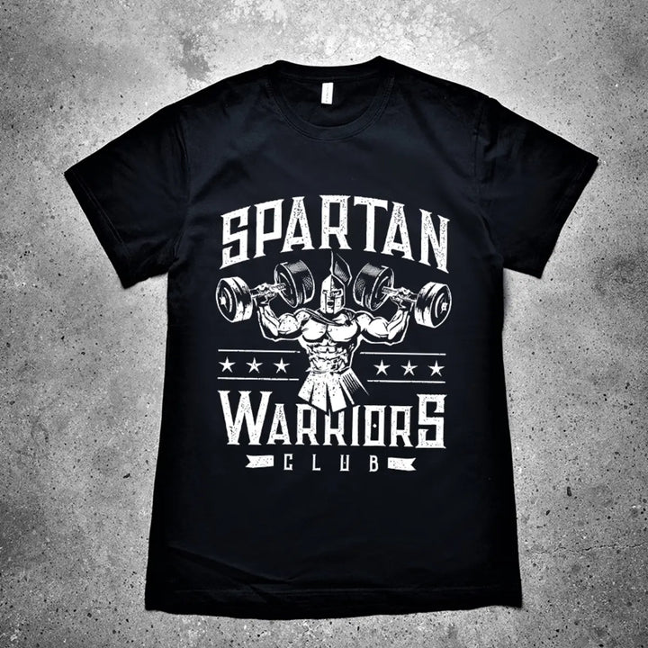Spartan Warriors Club Printed Men's T-shirt