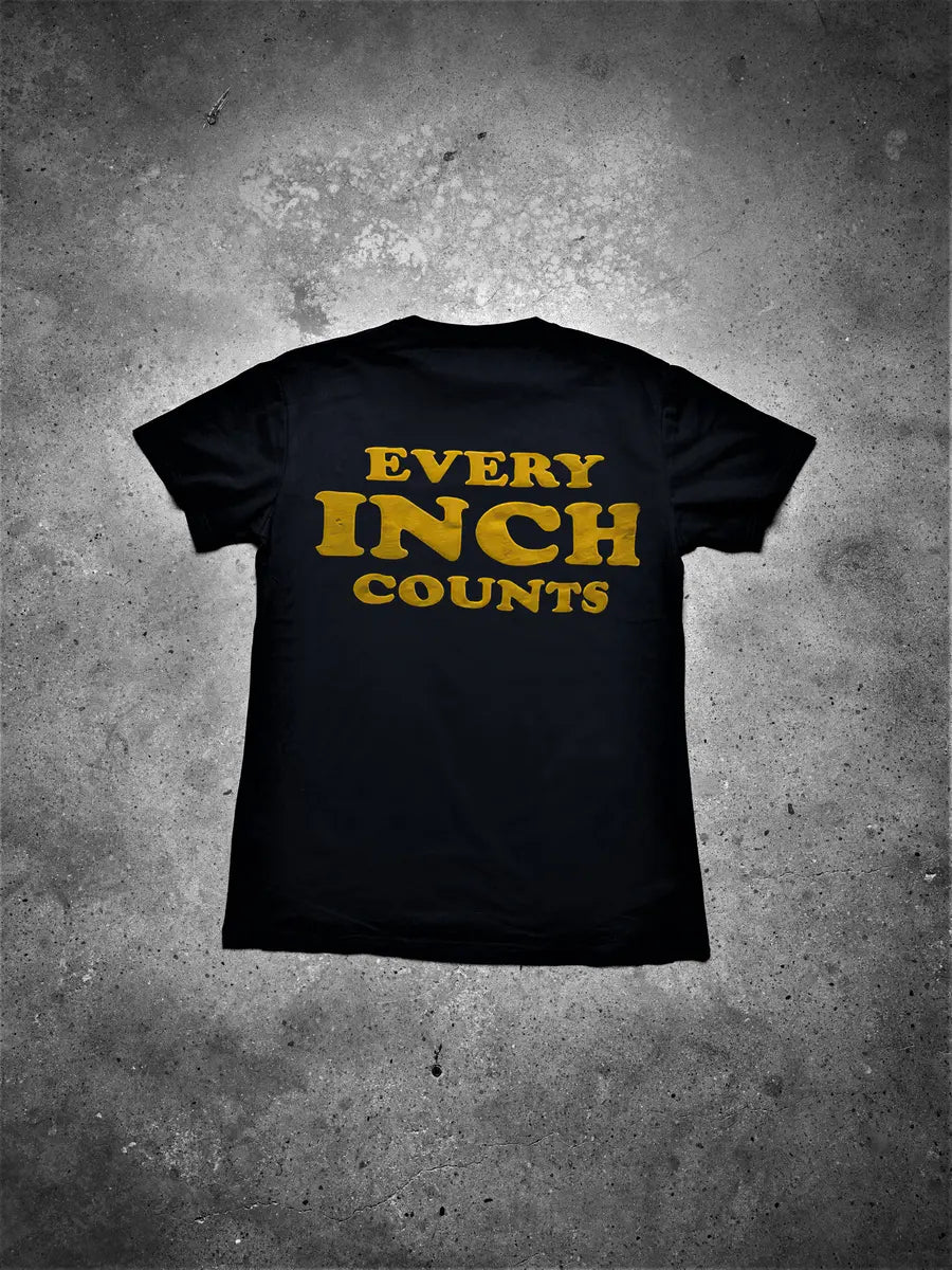 Every Inch Counts Printed Men's T-shirt