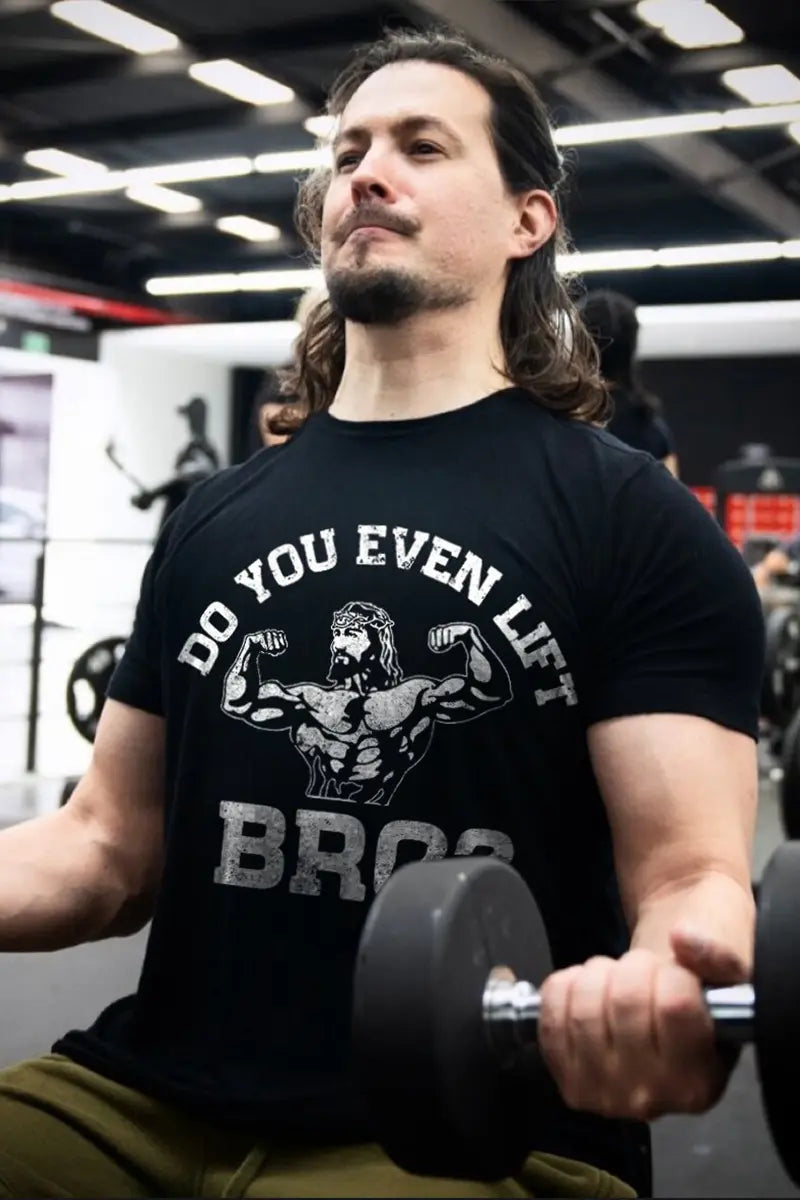 Do You Even Lift Bro? Printed Men's T-shirt