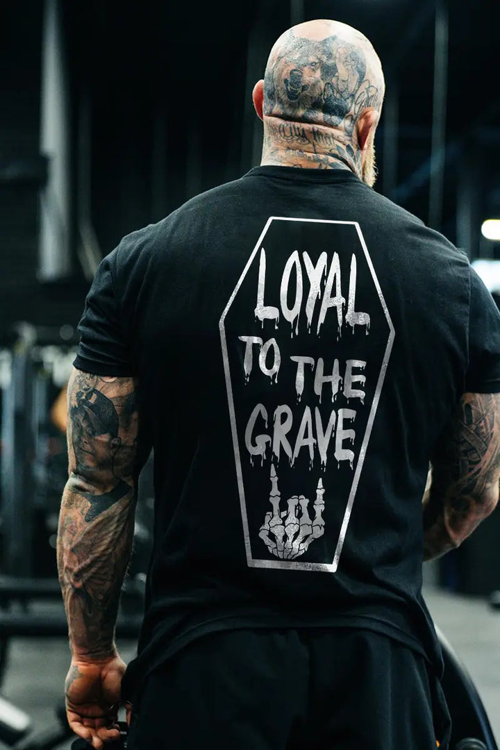 Loyal To The Grave Printed Men's T-shirt
