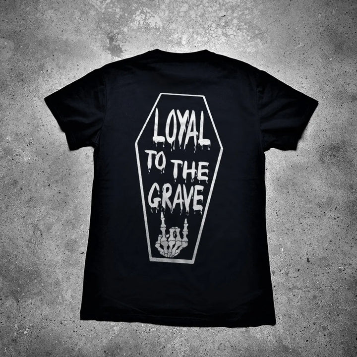 Loyal To The Grave Printed Men's T-shirt