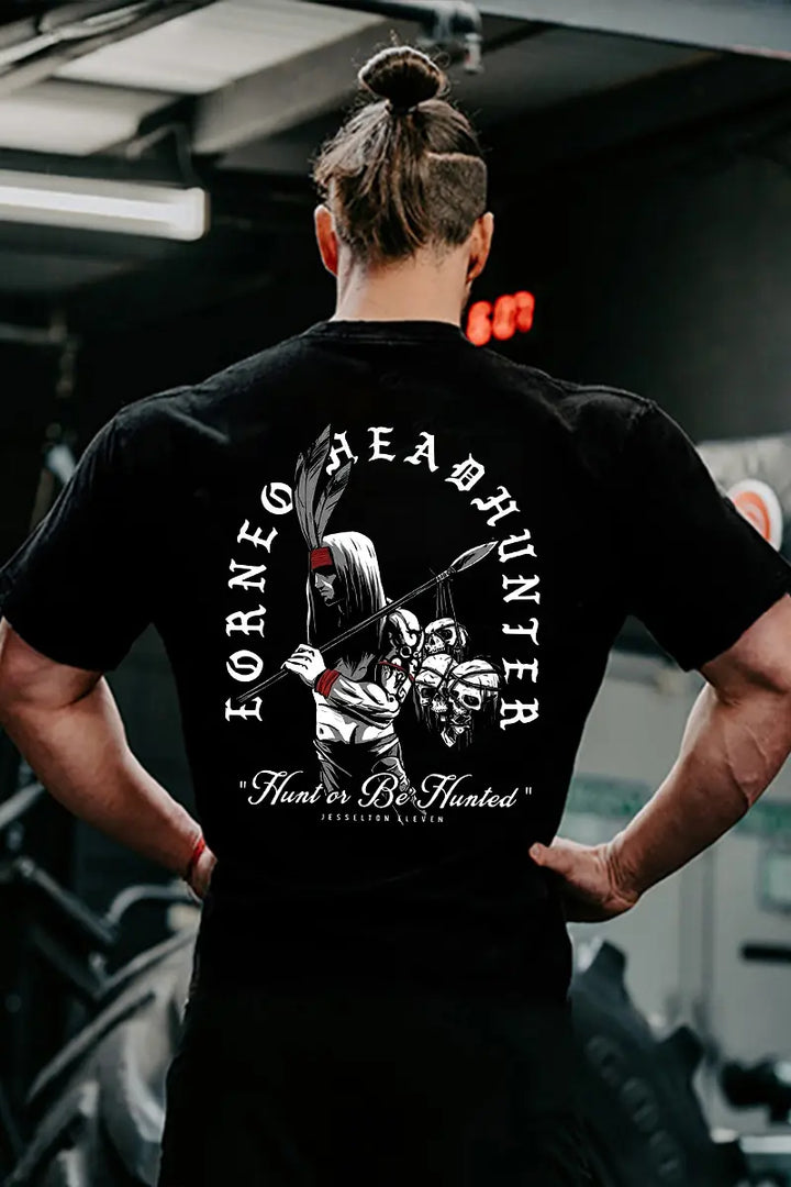 Hunt Or Be Hunted Printed Men's T-shirt