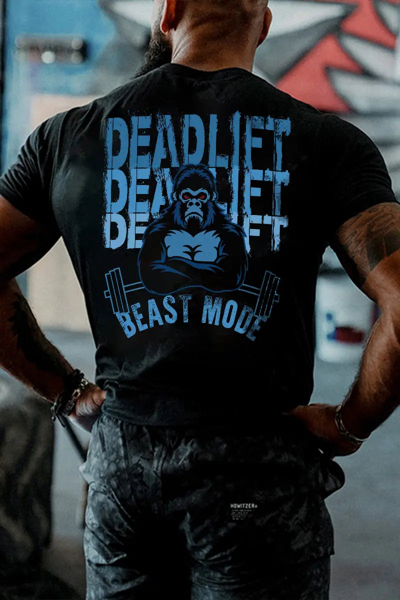 Beast Mode Printed Men's T-shirt