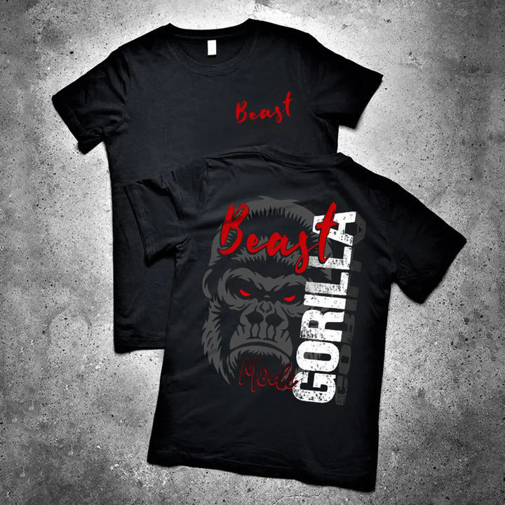 Beast Mode Gorilla Printed Men's T-shirt