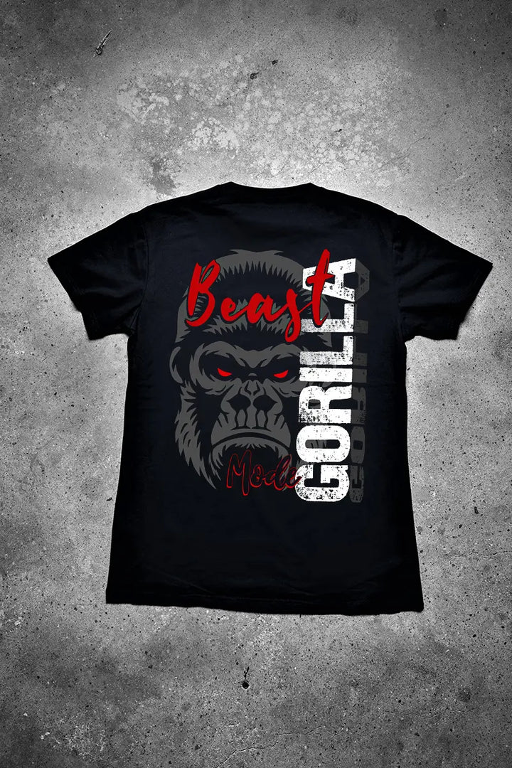Beast Mode Gorilla Printed Men's T-shirt