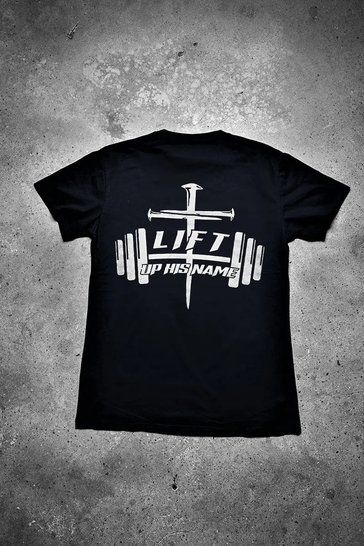 Lift Up His Name Printed Men's T-shirt