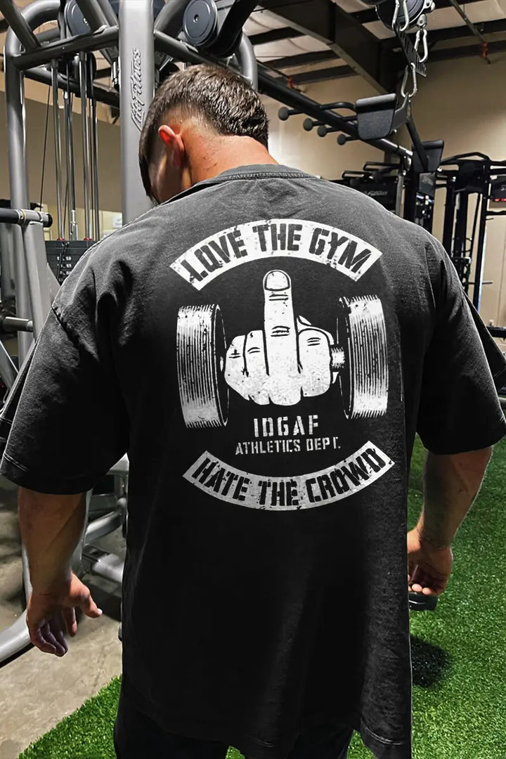Love The Gym Printed Men's T-shirt