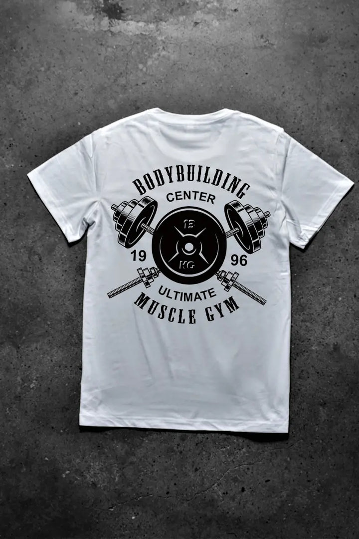 Bodybuilding Center Printed Men's T-shirt