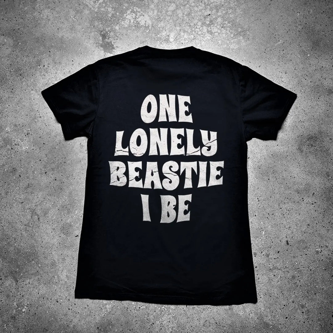 One Lonely Beastie I Be Printed Men's T-shirt
