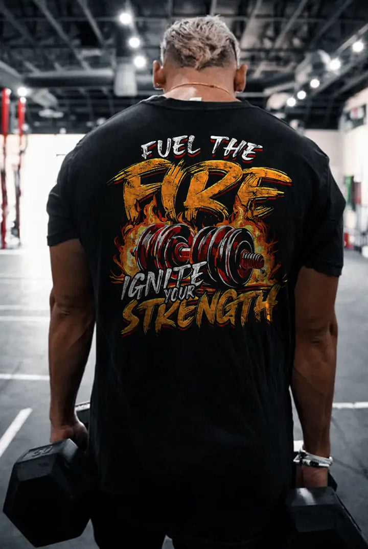 Fuel The Fire Printed Men's T-shirt