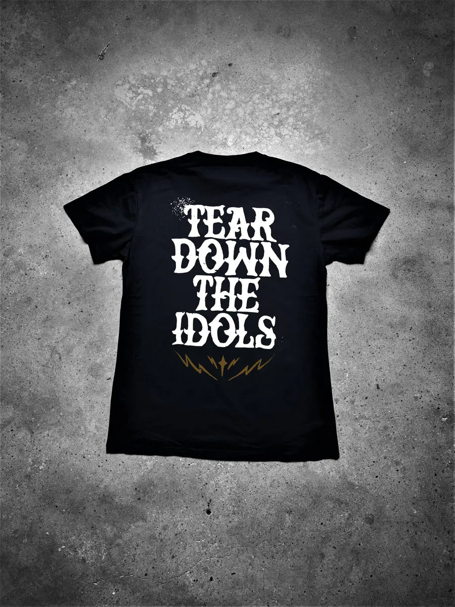 Tear Down The Idols Printed Men's T-shirt