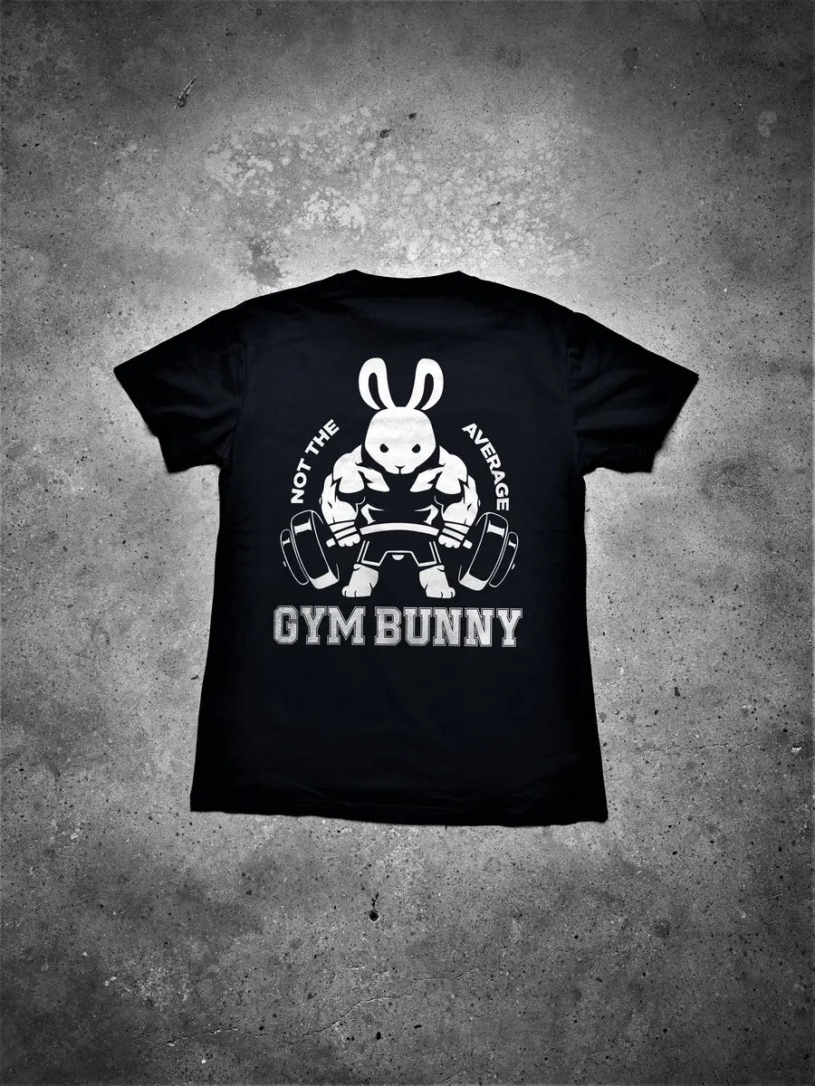 Not The Average Gym Bunny Printed Men's T-shirt