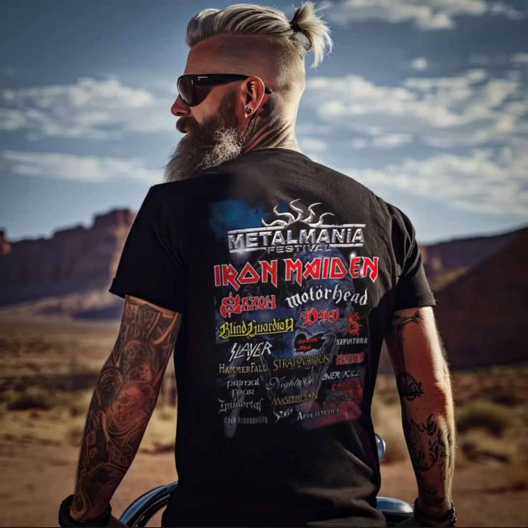 Metalmania Festival Printed Men's T-shirt