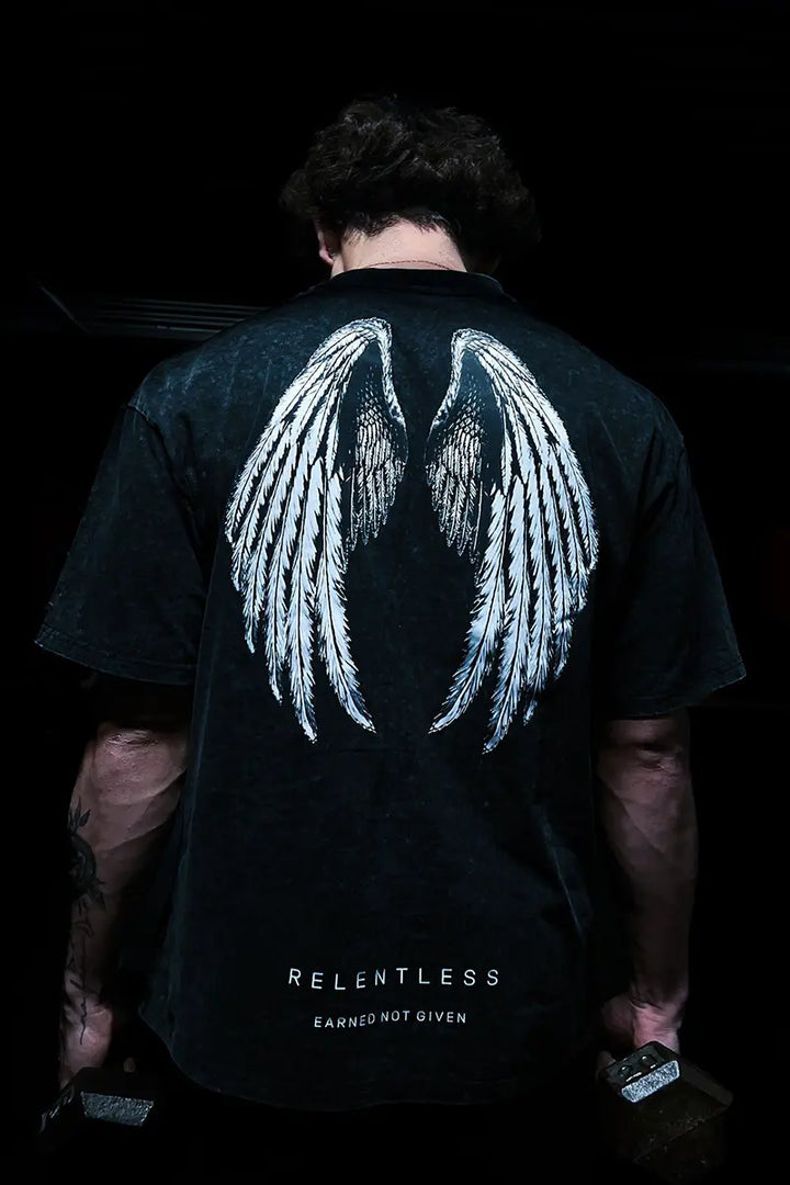 Relentless Earned Not Given Printed Men's T-shirt