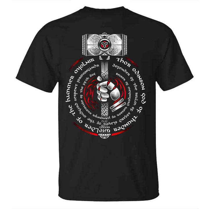 Viking Thor Printed Men's T-shirt
