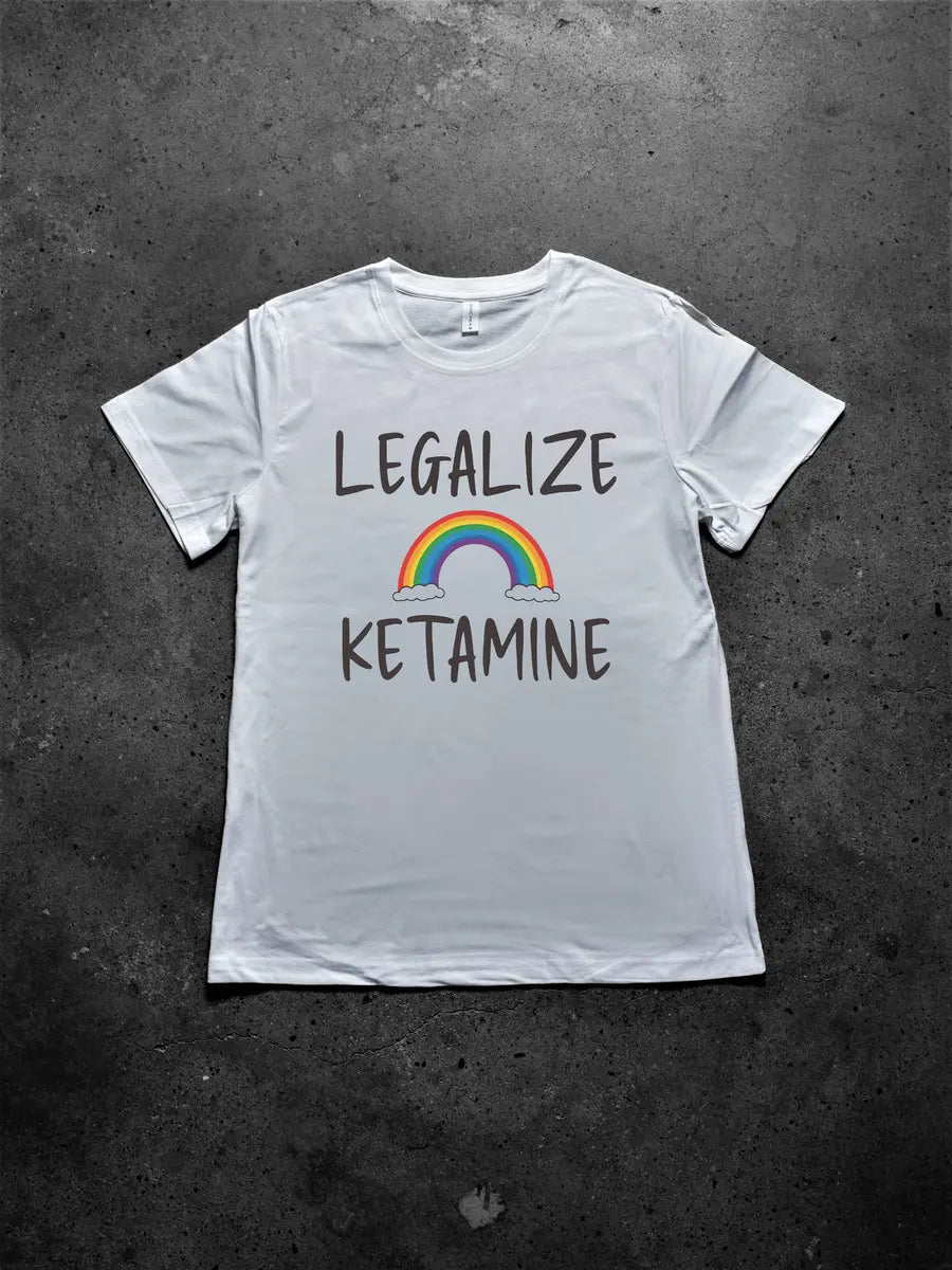 Legalize Ketamine Printed Men's T-shirt