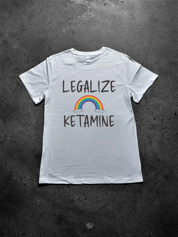 Legalize Ketamine Printed Men's T-shirt