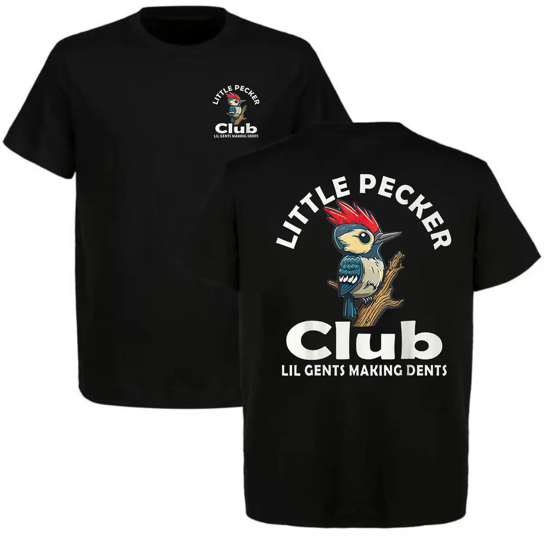 Little Pecker Club Printed Unisex T-shirt Image - 5