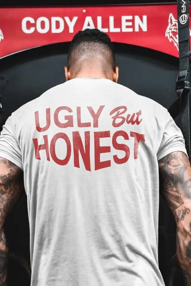 Ugly But Honest Printed Men's T-shirt Image - 1