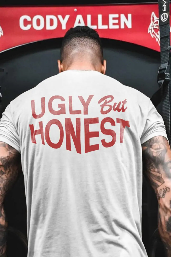 Ugly But Honest Printed Men's T-shirt Image - 1
