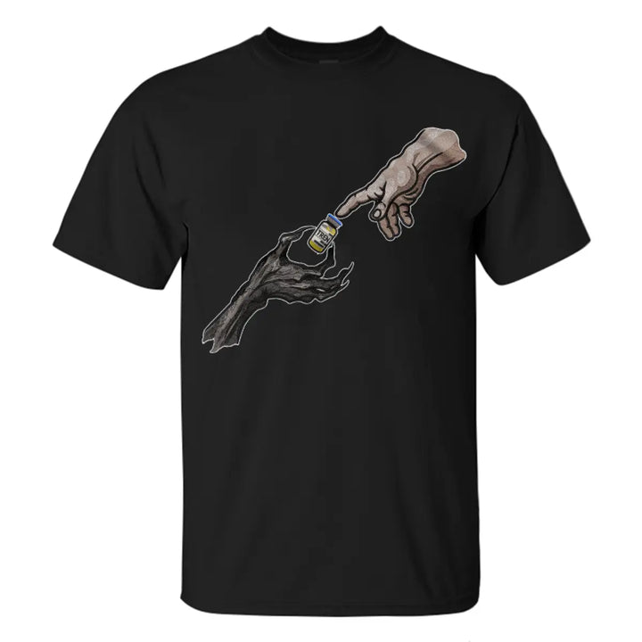 Devil's Bargain Printed Men's T-shirt