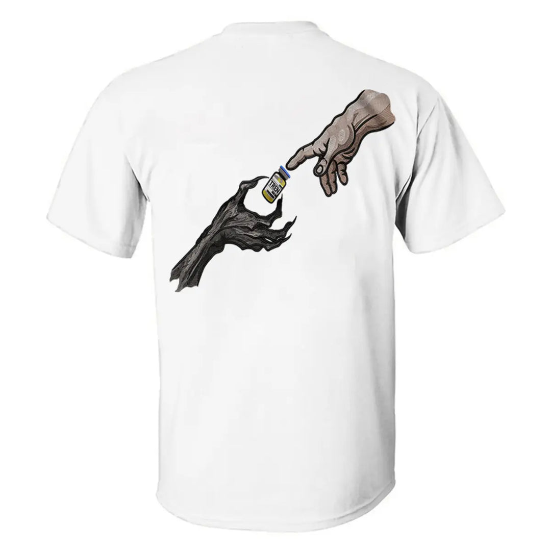 Evil Graphic Printed Men's T-shirt