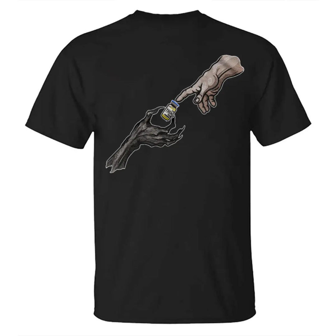 Evil Graphic Printed Men's T-shirt