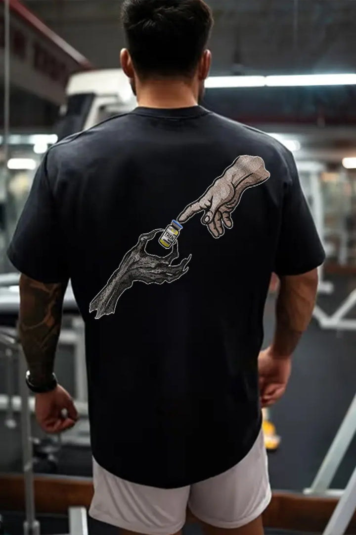 Evil Graphic Printed Men's T-shirt