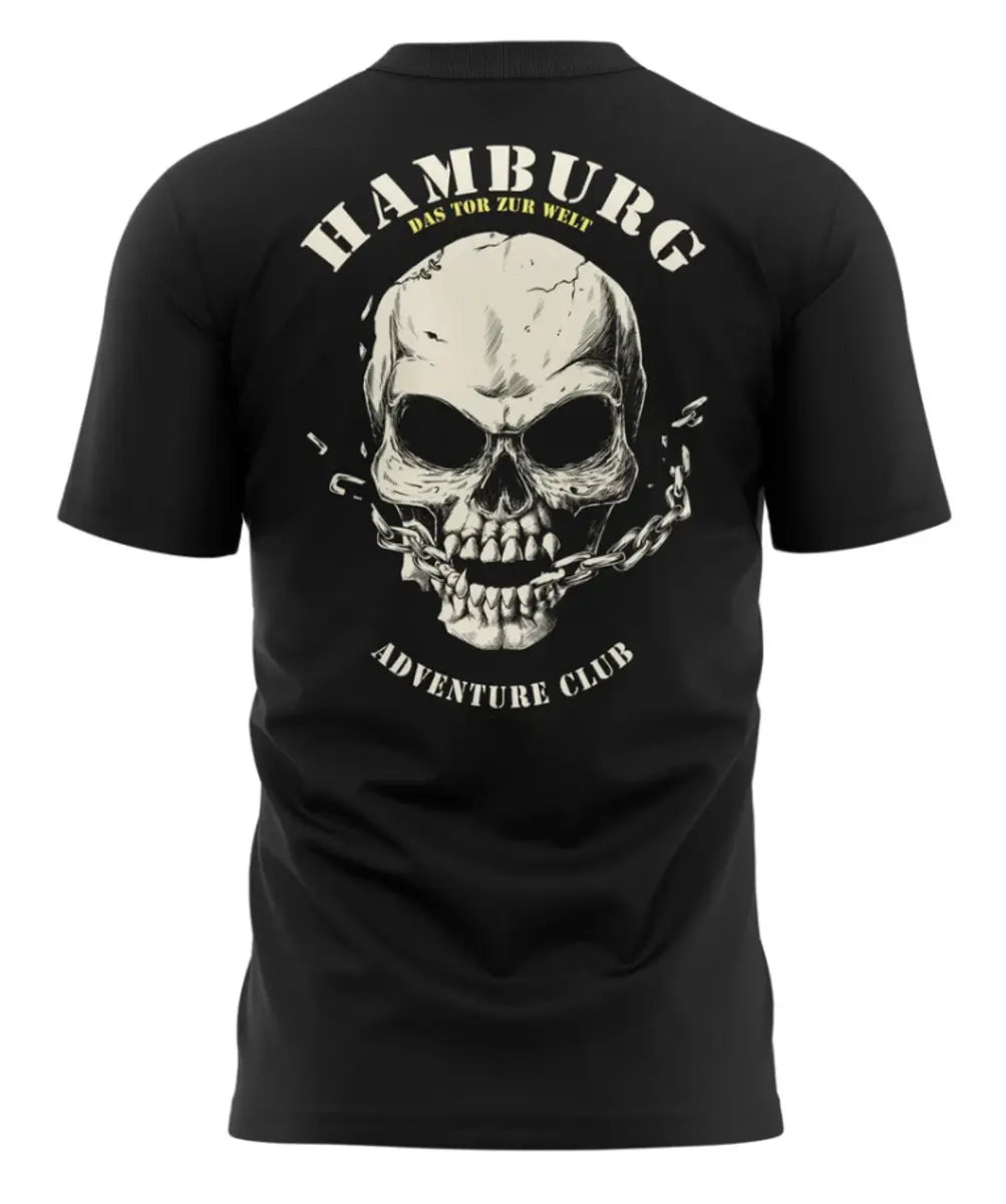 Hamburg Adventure Club Printed Men's Oversized T-shirt