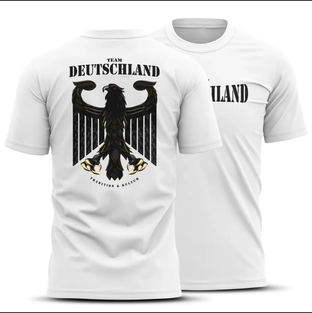 Team Deutschland Printed Men's Oversized T-shirt