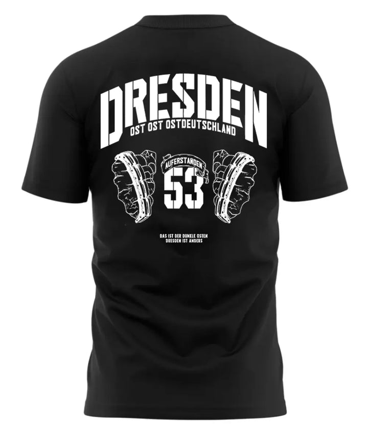 Dresden Ost Ost Ostdeutschland Printed Men's Oversized T-shirt