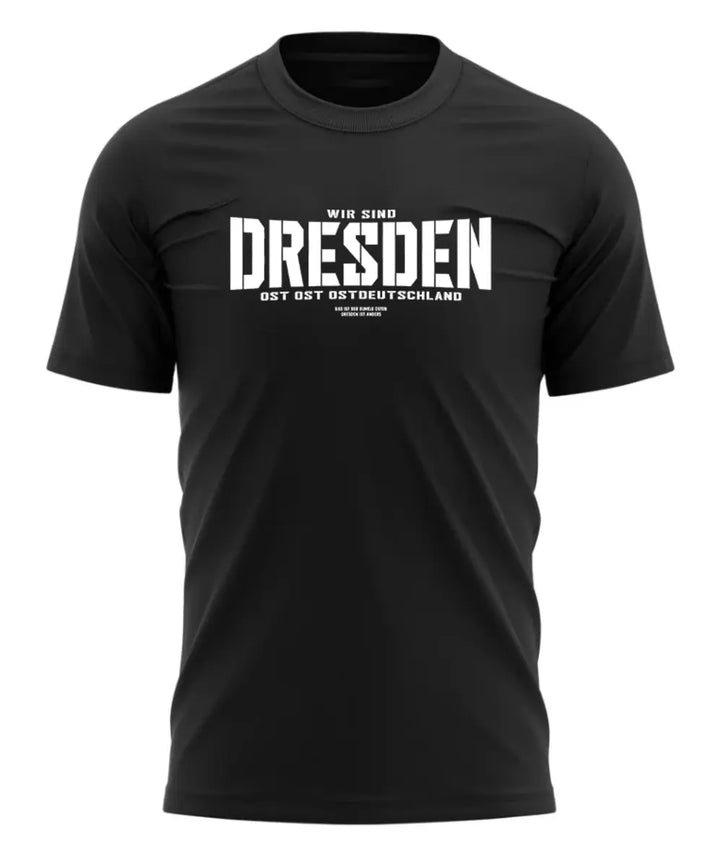 Dresden Ost Ost Ostdeutschland Printed Men's Oversized T-shirt