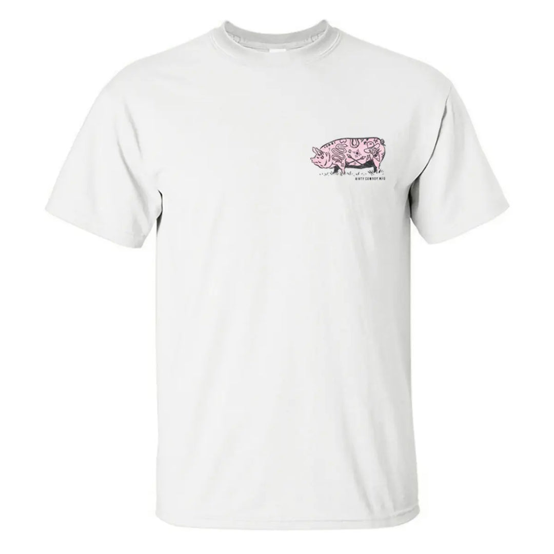 I Might Be Ugly But My Tattoos Ain't Men's T-Shirt Printed Men's T-shirt