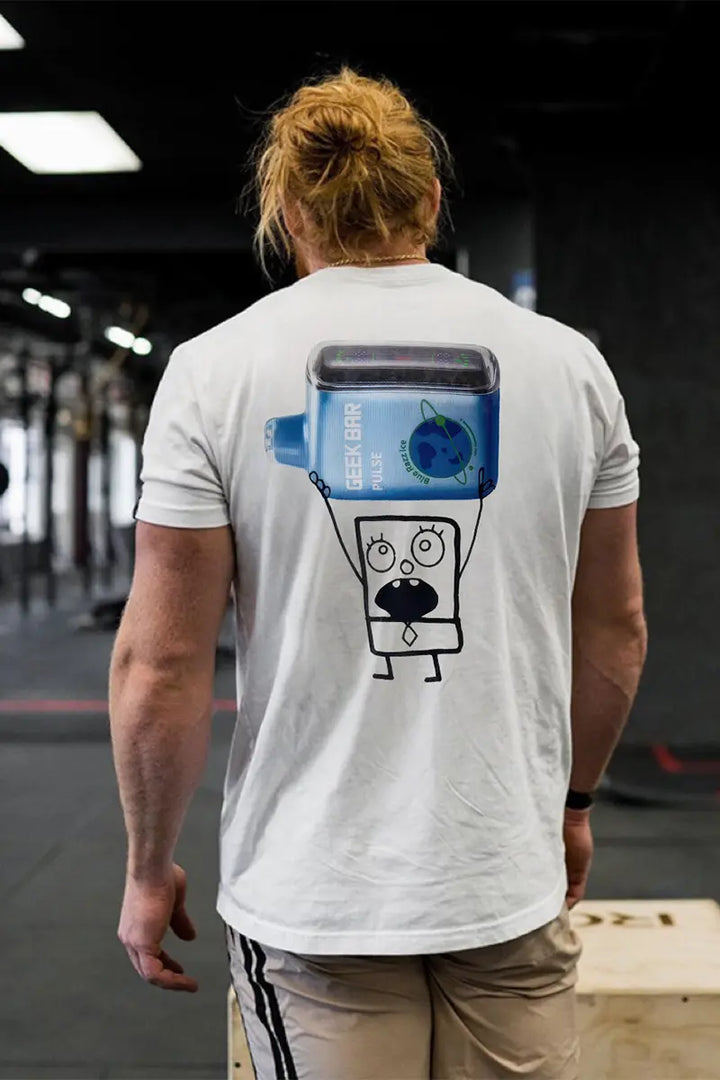Doodlebob Printed Men's T-Shirt
