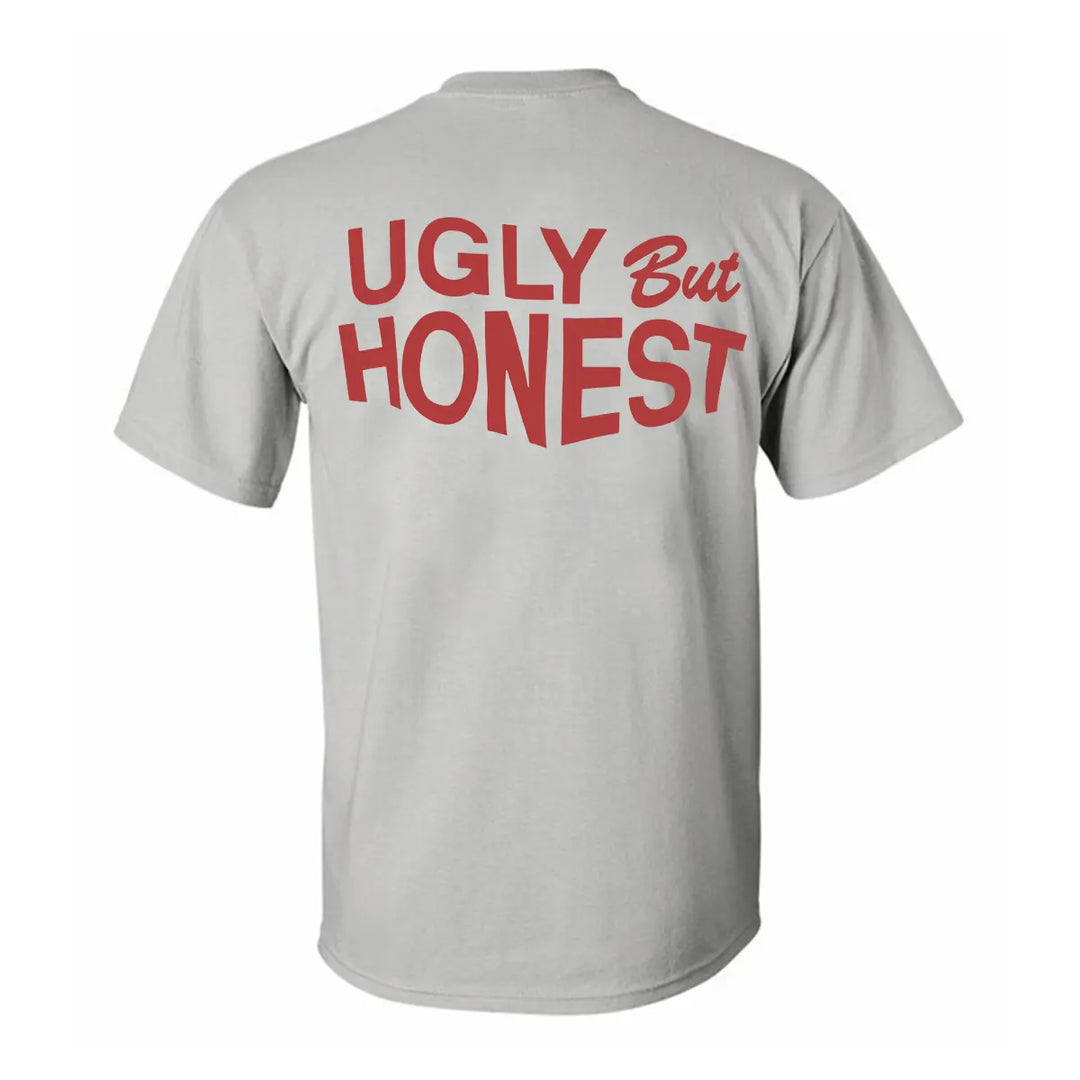 Ugly But Honest Printed Men's T-shirt Image - 4