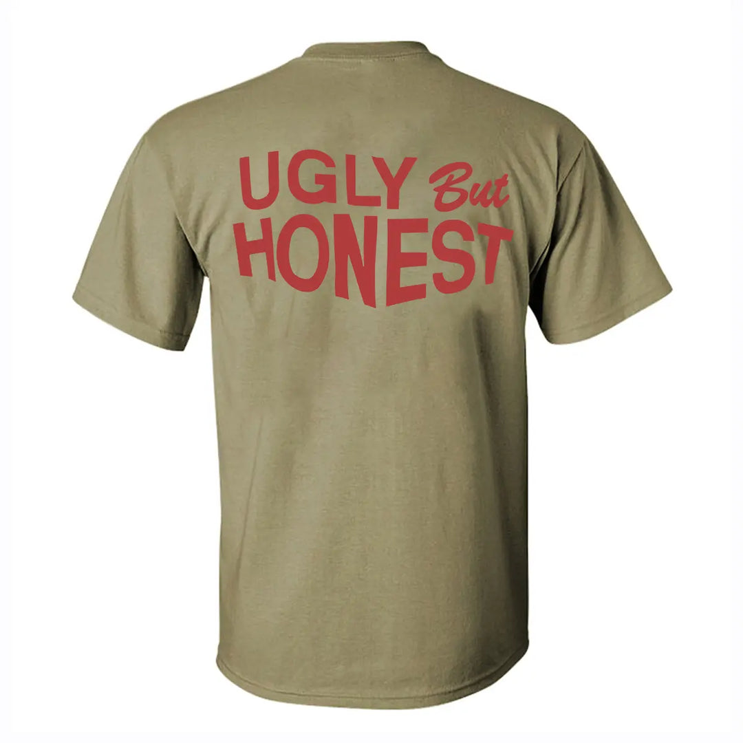 Ugly But Honest Printed Men's T-shirt Image - 7
