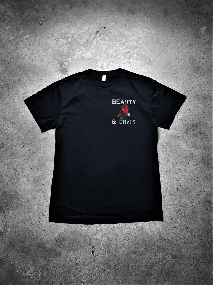 Beauty & Chaos Printed Men's T-shirt