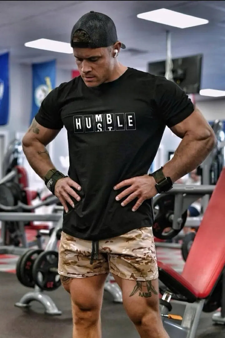Humble Hustle Printed Men's T-shirt