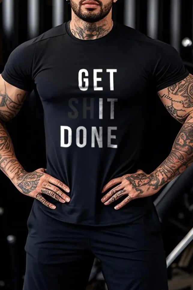 Get It Done Printed Men's T-shirt