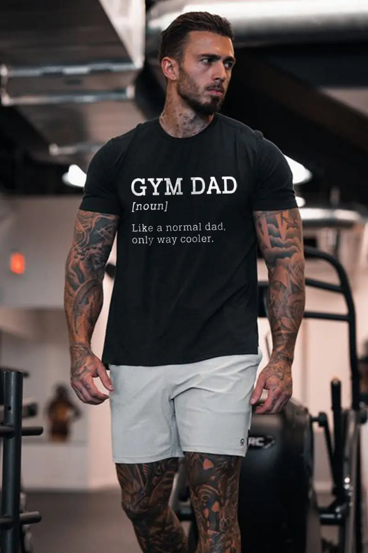 Gym Dad Printed Men's T-shirt