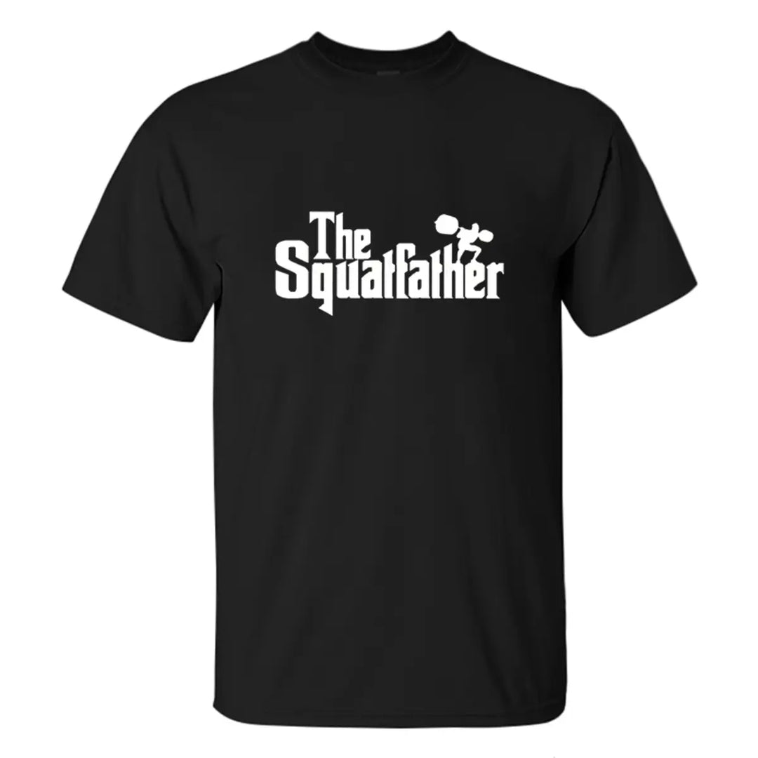 The Squatfather Printed Men's T-shirt
