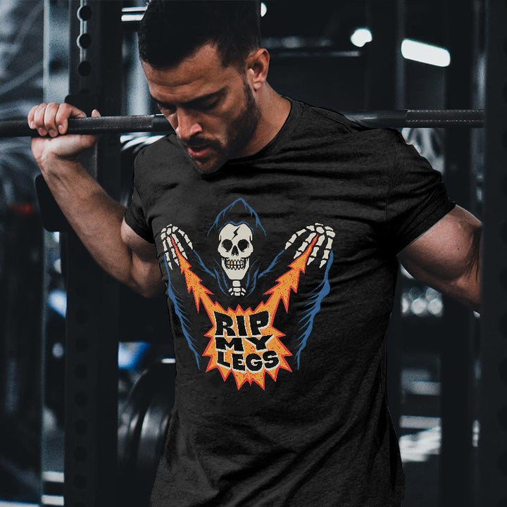 Rip My Legs Printed Men's T-shirt