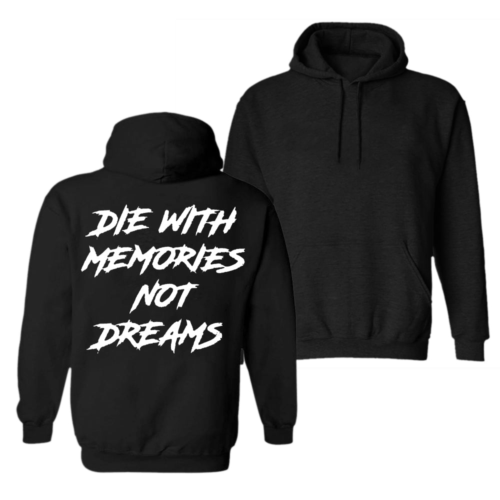 DIE IN MEMORY IS NOT A DREAM Casual Hooded Sweater